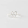 Anel Coração Vazado