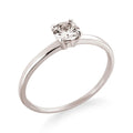Anel Solitário Zircônia